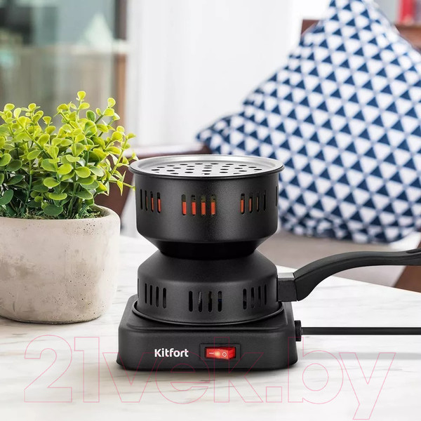 Изображение товара Плита для розжига углей кальяна Kitfort KT-177