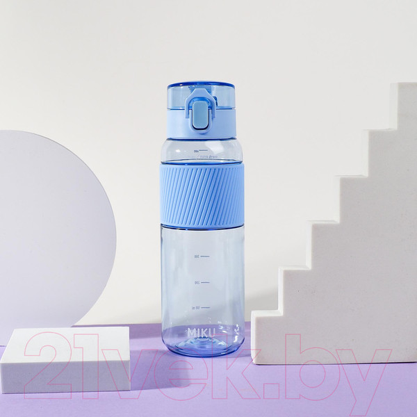 Изображение товара Бутылка для воды Miku PL-BTL-750-LBL (голубой)