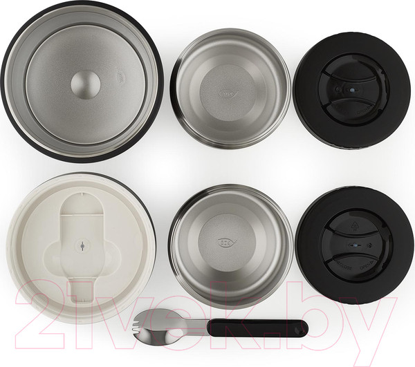 Изображение товара Термос для еды Miku TH-FD-1500BLK (1.5л, черный)