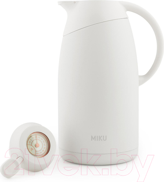 Изображение товара Термос-кувшин Miku TH-JG-1900WHT (1.9л, белый)