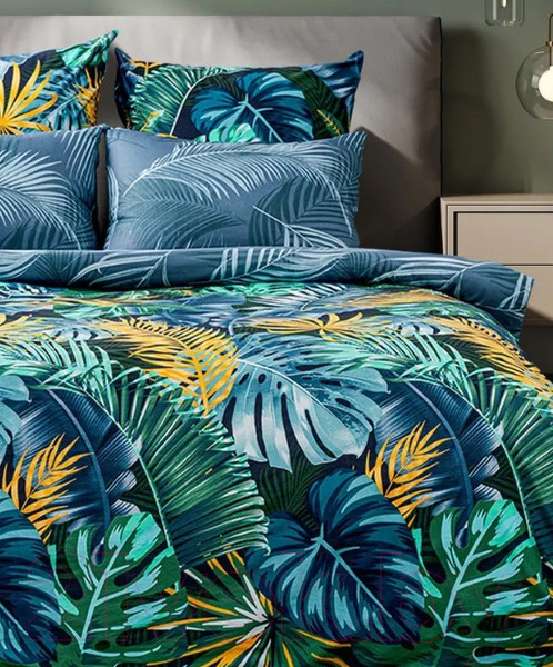 Изображение товара Комплект постельного белья ВАСИЛИСА Монблан Tropical Евро / 293001