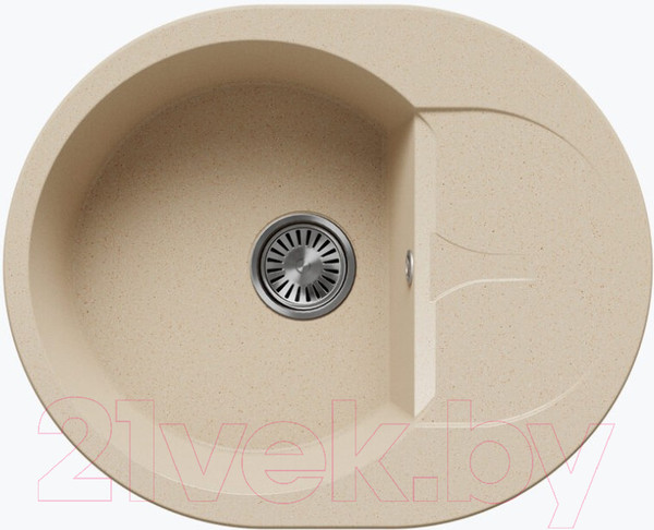 Изображение товара Мойка кухонная Polygran Atol-620 (опал)