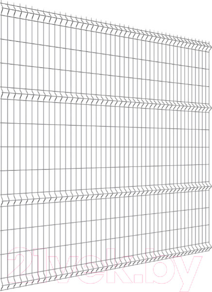 Изображение товара 3D панель заборная Белзабор Light Zn GL 1530x2500мм
