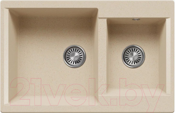 Изображение товара Мойка кухонная Polygran Brig 772 (опал)