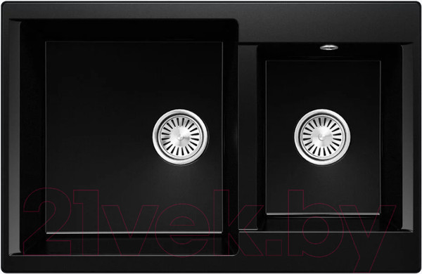 Изображение товара Мойка кухонная Polygran Brig 772 (космос)