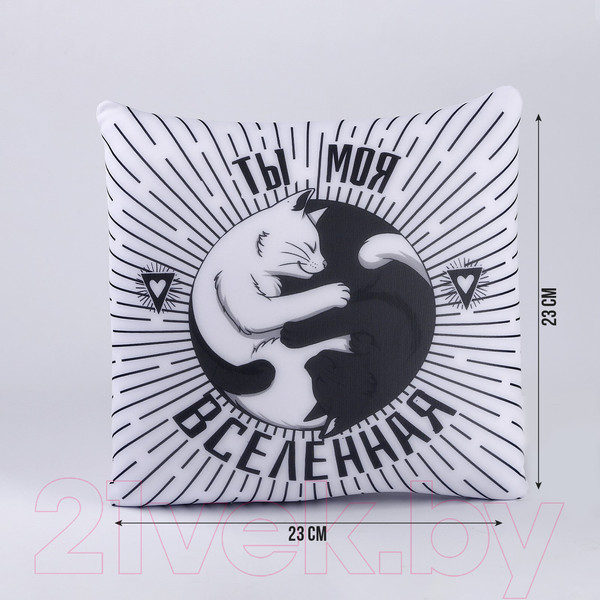 Изображение товара Подушка декоративная Mni Mnu Ты моя вселенная / 10111059