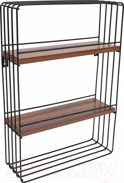 Изображение товара Полка AksHome Daisy Навесная (черный)