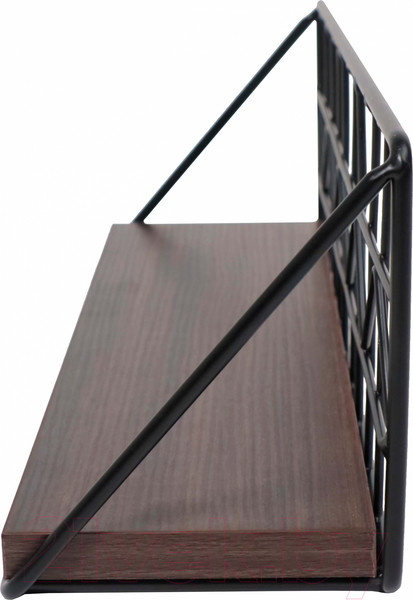 Изображение товара Полка AksHome Linna Навесная (черный)