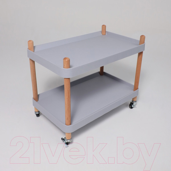 Изображение товара Этажерка AksHome Agnes (серый)