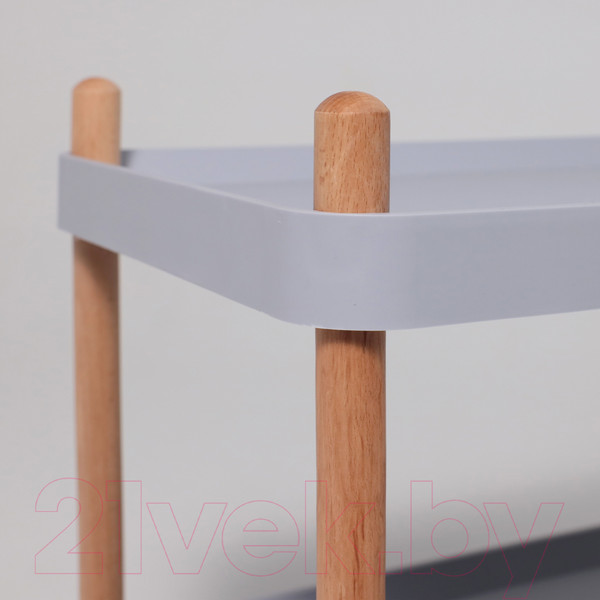 Изображение товара Этажерка AksHome Agnes (серый)