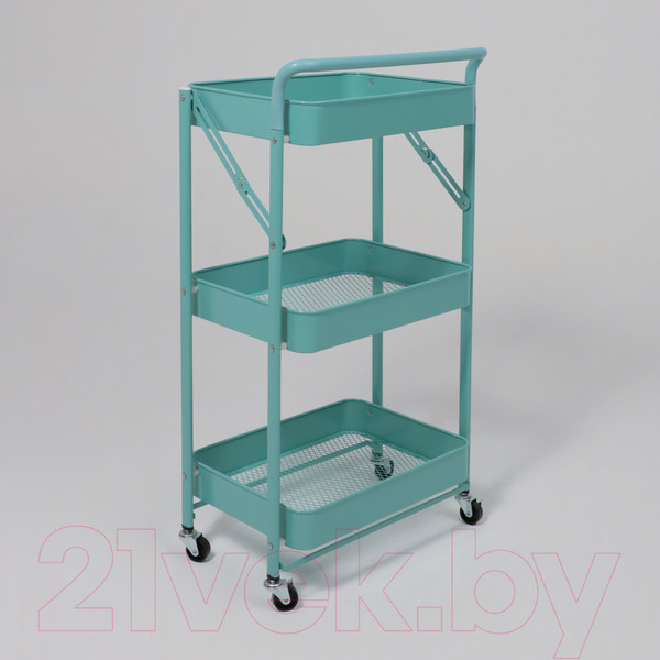 Изображение товара Этажерка AksHome Nika (бирюзовый)