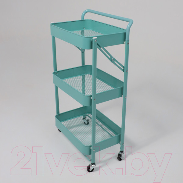 Изображение товара Этажерка AksHome Nika (бирюзовый)