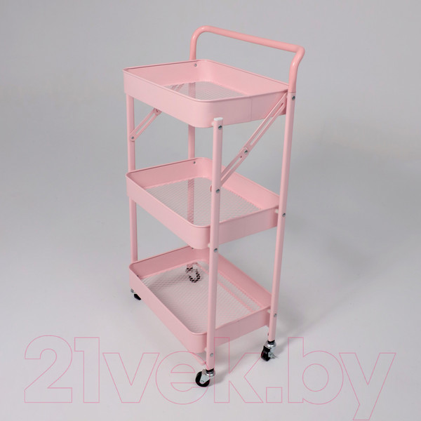 Изображение товара Этажерка AksHome Nika (розовый)