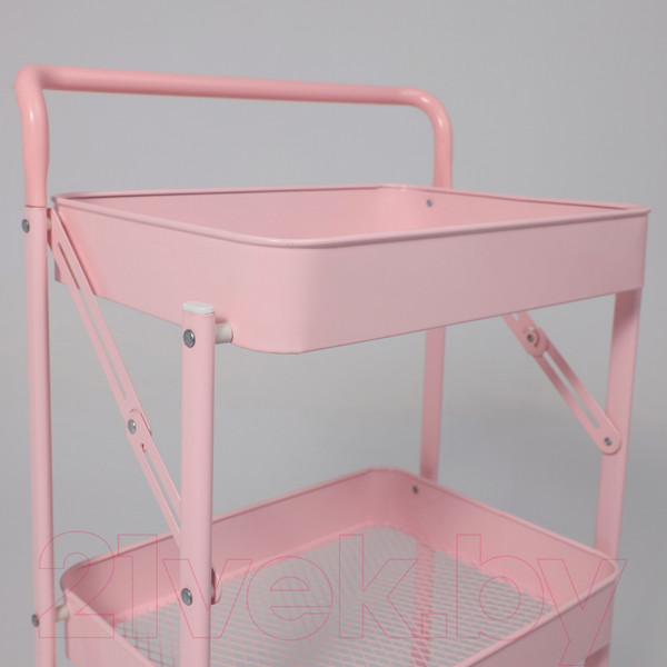 Изображение товара Этажерка AksHome Nika (розовый)