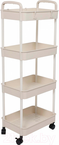 Изображение товара Этажерка AksHome Popy 42x30x100 (белый)