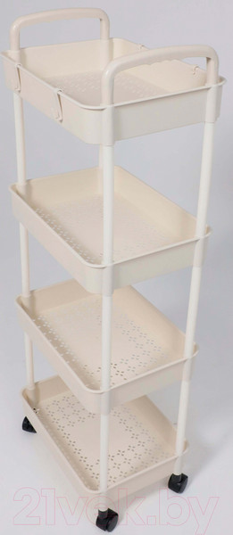 Изображение товара Этажерка AksHome Popy 42x30x100 (белый)