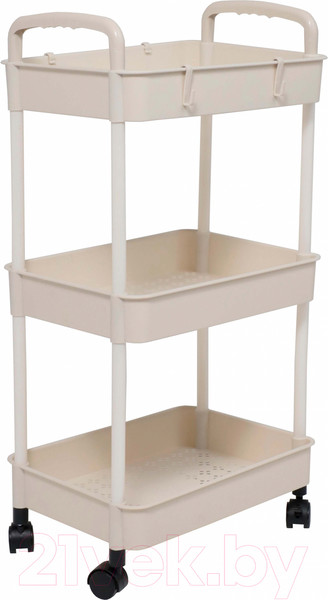 Изображение товара Этажерка AksHome Popy 42x30x75 (белый)