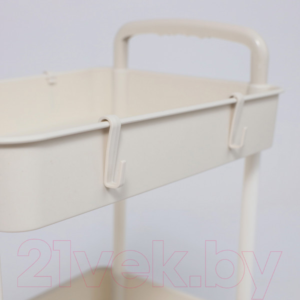 Изображение товара Этажерка AksHome Popy 42x30x75 (белый)