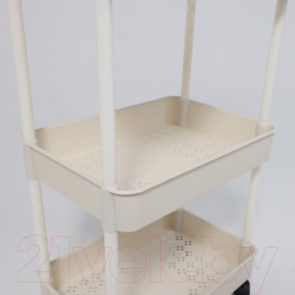 Изображение товара Этажерка AksHome Popy 42x30x75 (белый)