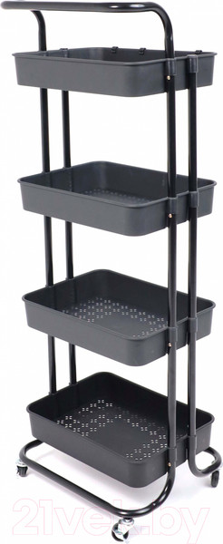 Изображение товара Этажерка AksHome Rimma (черный)