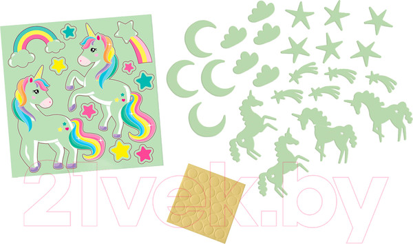 Изображение товара Декор настенный SES Creative Explore Единороги / 25128