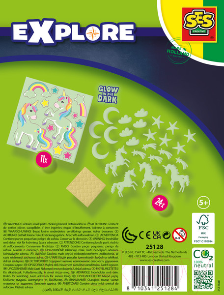 Изображение товара Декор настенный SES Creative Explore Единороги / 25128