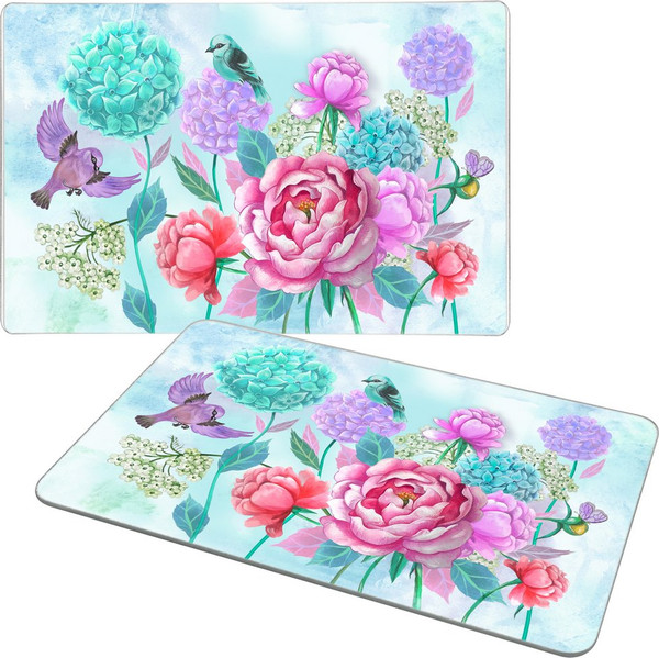 Изображение товара Разделочная доска Мультидом Пионы и птички VL48-75