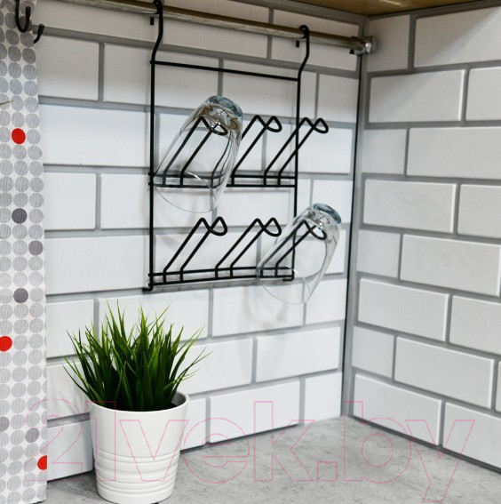 Изображение товара Держатель кружек на рейлинг Мультидом Лофт DA52-168