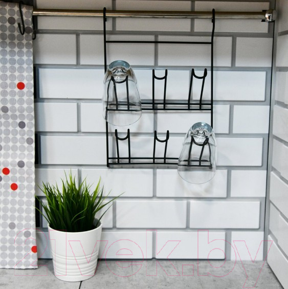 Изображение товара Держатель кружек на рейлинг Мультидом Лофт DA52-168