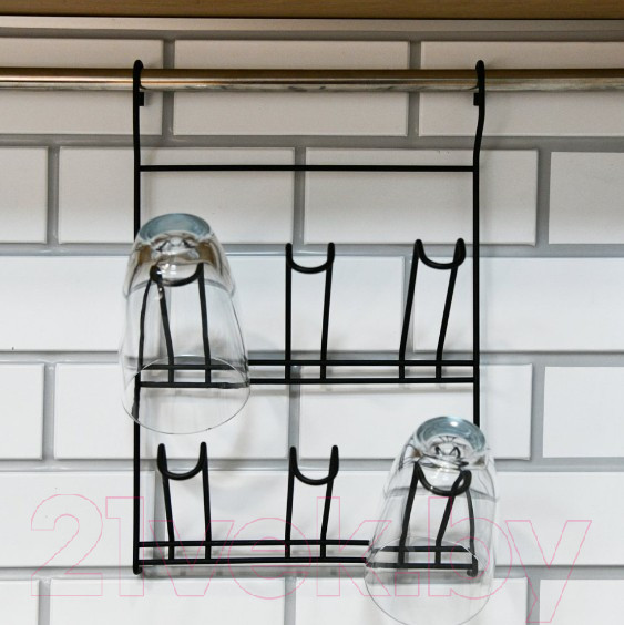 Изображение товара Держатель кружек на рейлинг Мультидом Лофт DA52-168