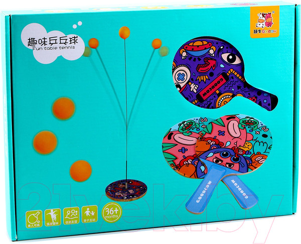 Изображение товара Активная игра Sima-Land Настольный теннис детский / 5139313