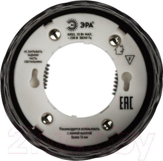 Изображение товара Точечный светильник ЭРА DK115 SBK / Б0061184 (черный матовый)