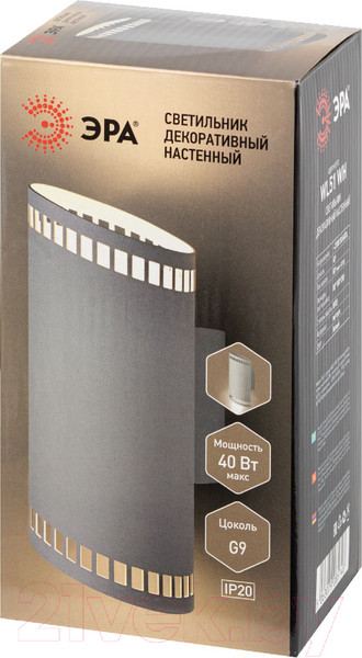 Изображение товара Бра ЭРА WL51 WH / Б0061198 (белый)