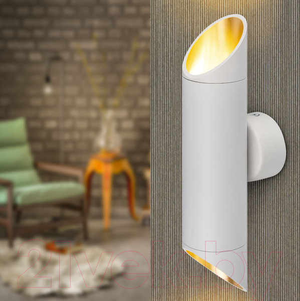 Изображение товара Бра ЭРА WL52 WH/GD / Б0061200 (белый/золото)