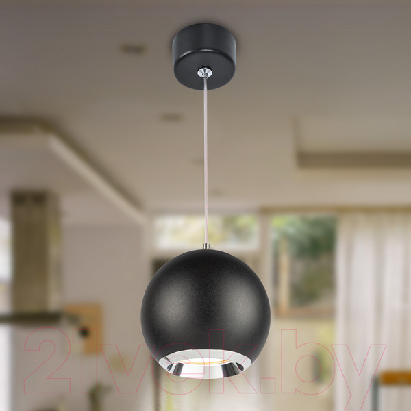 Изображение товара Потолочный светильник ЭРА PL32 BK/CH MR16 GU10 / Б0061380 (черный/хром)