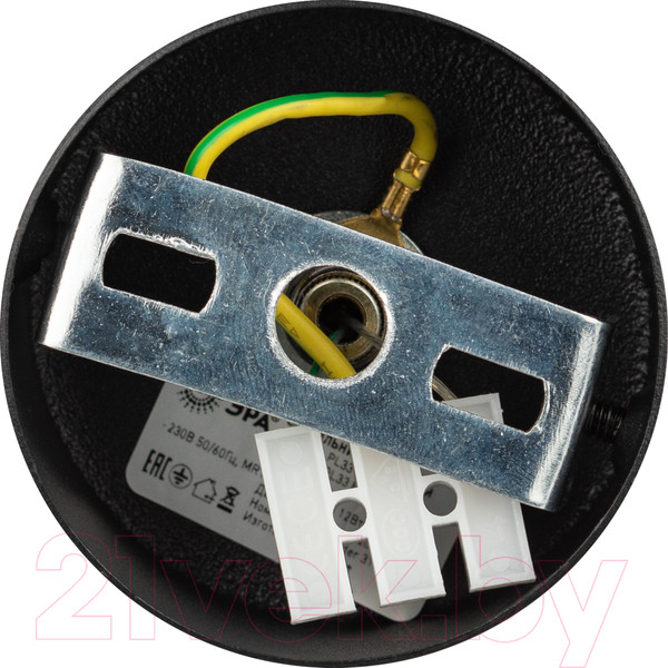 Изображение товара Потолочный светильник ЭРА PL33 BK/GD MR16 GU10 / Б0061382 (черный/золото)