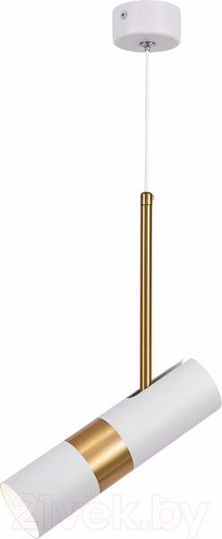 Изображение товара Потолочный светильник ЭРА PL33 WH/GD MR16 GU10 / Б0061381 (белый/золото)