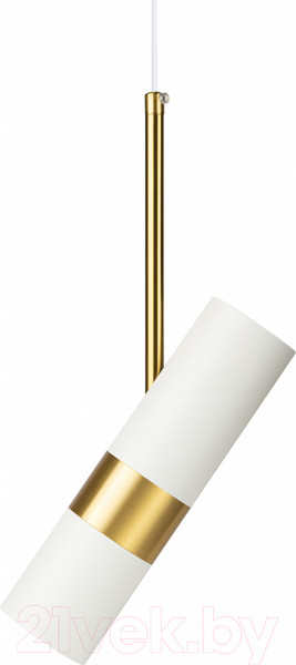 Изображение товара Потолочный светильник ЭРА PL33 WH/GD MR16 GU10 / Б0061381 (белый/золото)
