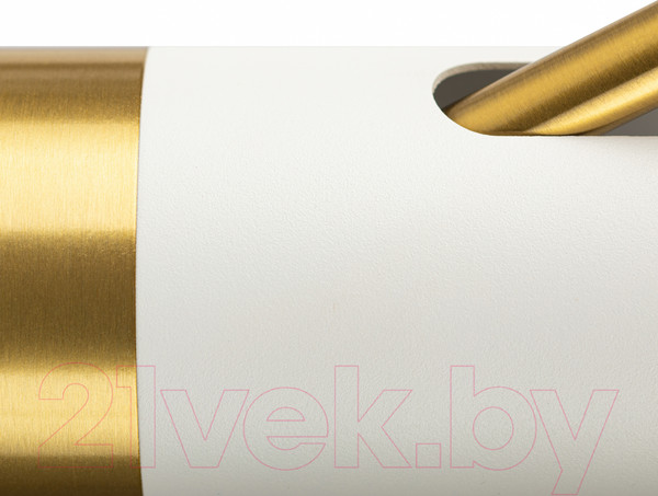 Изображение товара Потолочный светильник ЭРА PL33 WH/GD MR16 GU10 / Б0061381 (белый/золото)