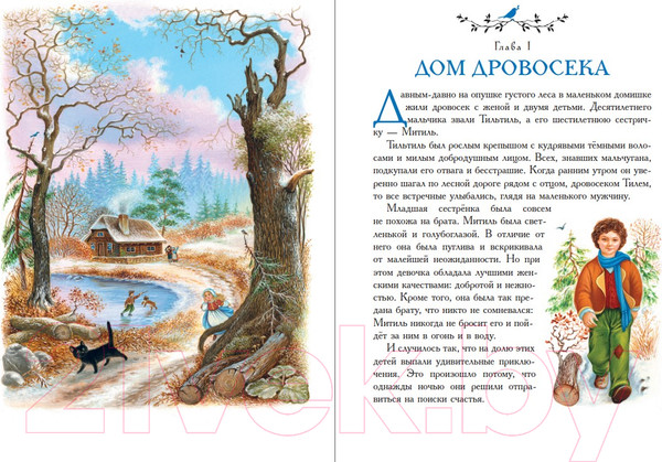 Изображение товара Книга Эксмо Синяя птица / 9785041792015 (Метерлинк М.)