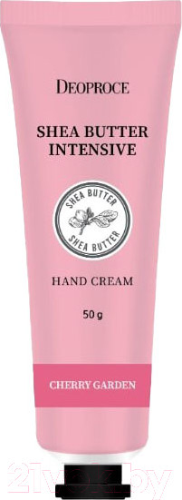 Изображение товара Крем для рук Deoproce Shea Butter Intensive Hand Cream Cherry Garden (50г)