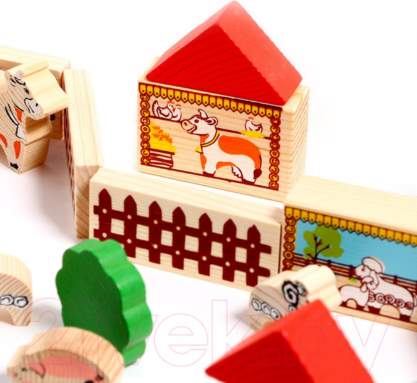 Изображение товара Развивающий игровой набор Томик Ферма / 789456