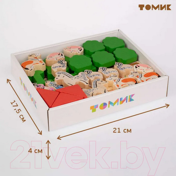 Изображение товара Развивающий игровой набор Томик Ферма / 789456