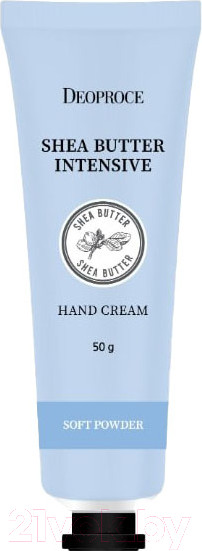 Изображение товара Крем для рук Deoproce Shea Butter Intensive Hand Cream Soft Powder (50г)