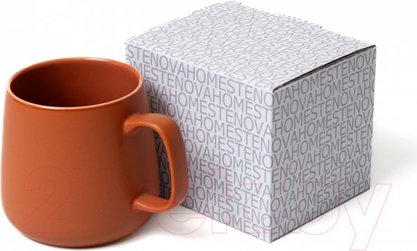 Изображение товара Кружка Stenova Home Patio / 61408143 (440мл, терракотовый фарфор)
