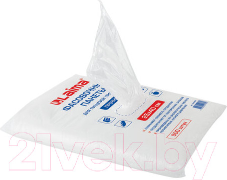 Изображение товара Пакеты фасовочные Laima 25x40см / 605956 (500шт)