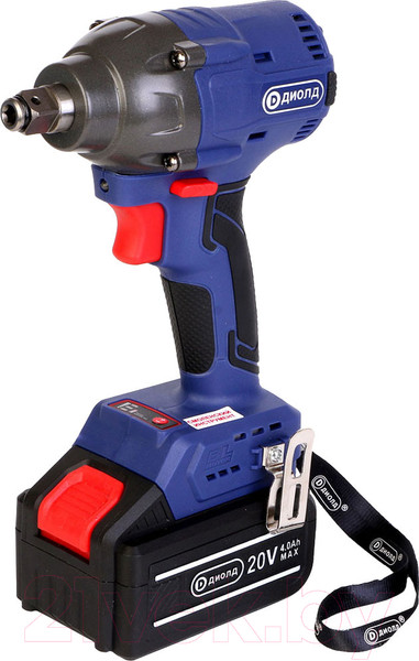 Изображение товара Аккумуляторный гайковерт Диолд ГЭА-20 ЛИ-03 / 10300043  (кейс)