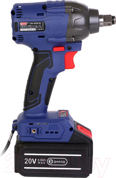 Изображение товара Аккумуляторный гайковерт Диолд ГЭА-20 ЛИ-03 / 10300043  (кейс)