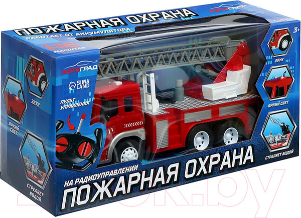 Изображение товара Радиоуправляемая игрушка Автоград Пожарная охрана SY755K-XS09 / 5145042