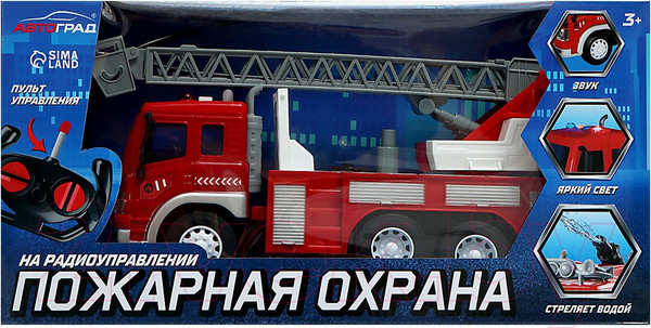Изображение товара Радиоуправляемая игрушка Автоград Пожарная охрана SY755K-XS09 / 5145042